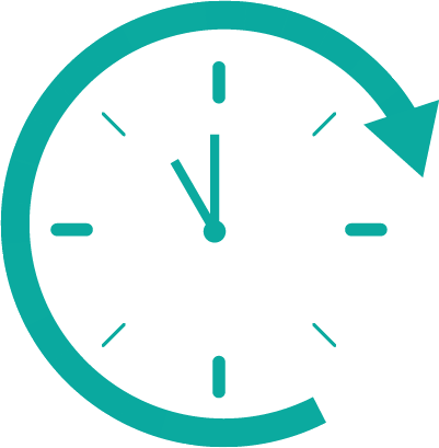 Clock Teal