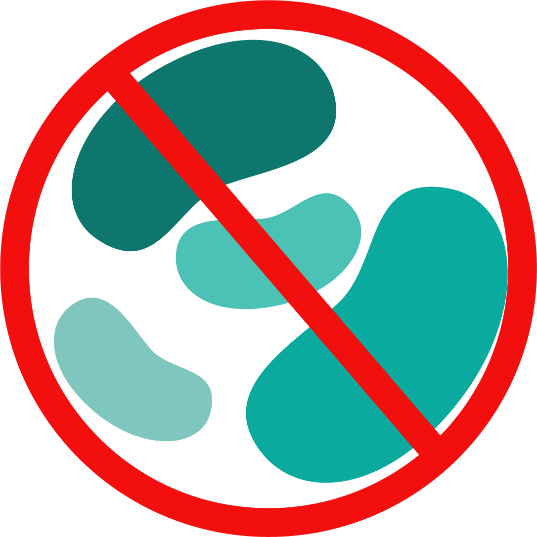No Microbes Teal US