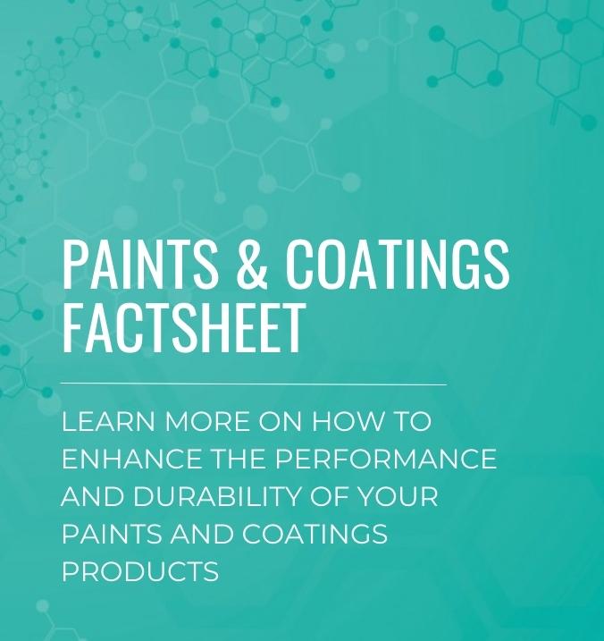 Paints and coatings factsheet Paints and coatings factsheet